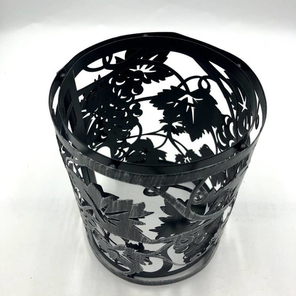 Scentsy Grape Vine Metal Black Warmer Wrap ONLY - Picture 4 of 11